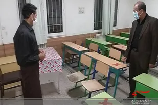 سرکشی رئیس آموزش و پرورش ناحیه ۲ همدان از وضعیت بهداشتی مدارس