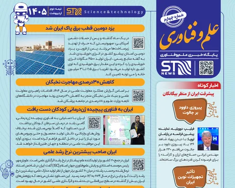 انتشار شماره چهارم نشریه «علم و فناوری» با تمرکز بر پیشرفت‌های راهبردی کشور