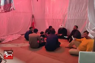 آمادگی خادمین هیئت سیدالشهدا برای برگزاری جشن حماسی عید غدیر