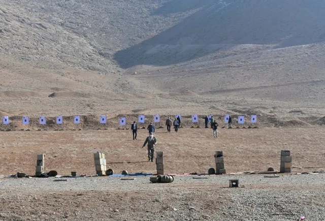 تمرین عملی آمادگی دفاعی دانش آموزان در شهرکرد