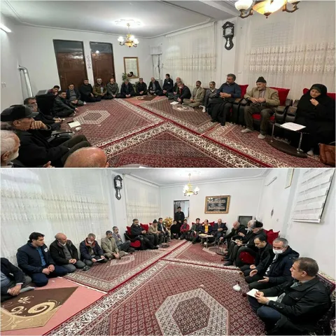 برگزاری میز خدمت جهادی با حضور نماینده مردم شهرستان های شاهین دژ و تکاب