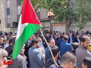 برگزاری راهپیمایی روز جهانی قدس در شهرستان چهارباغ