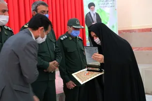 تقدیر از برترین های بسیج شهرستان درمیان در جشنواره مالک اشتر