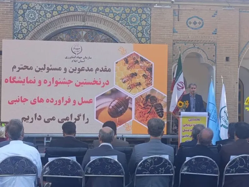سالانه ۱۵۰۰ تن عسل در ایلام تولید می‌شود