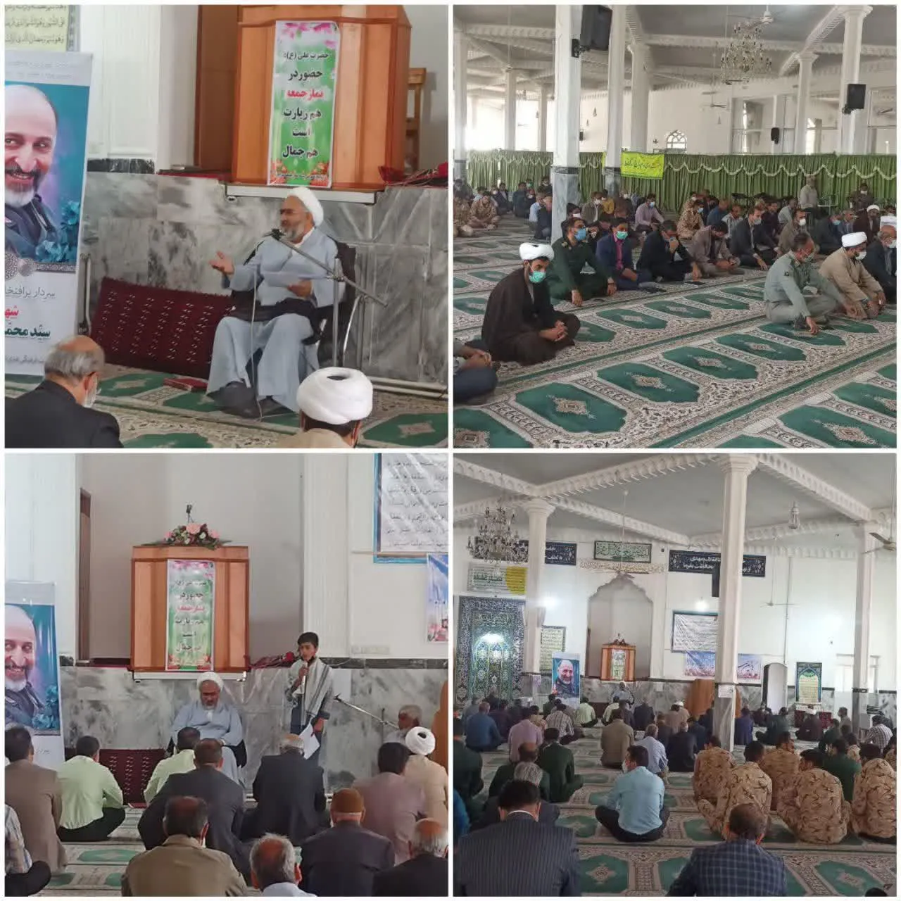 برگزاری مراسم یادبود سردار سیدمحمد حجازی در شهرستان سرایان
