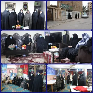 دیدار با بانوی کارآفرین خوزستان مادر شهیدان فرجوانی