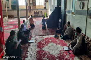 سرکشی میدانی فرمانده سپاه قهاوند از پايگاه&zwnj;هاي بسیج روستایی