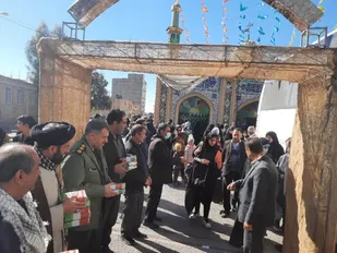 ۱۵۰ دانش آموز دختر گرمساری به اردوی راهیان نور اعزام شدند