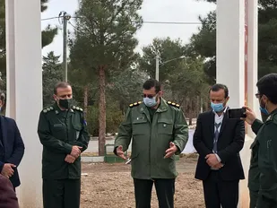 حضور مسئولان شهرستان شاهرود در روستای احمدآباد