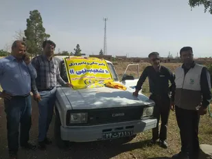 حضور گروه جهادی تخصصی کانون بسیج مهندسین کشاورزی شاهرود در بیارجمند+ تصاویر