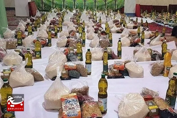 توزيع ۱۰۰۰بسته معیشتی به‌مناسب هفته کار و کارگر بین نیازمندان مهرستانی