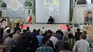 برگزاری مراسم گرامیداشت سی و پنجمین سالگرد ارتحال امام خمینی (ره) و شهدای پانزدهم خرداد در نایین + تصویر