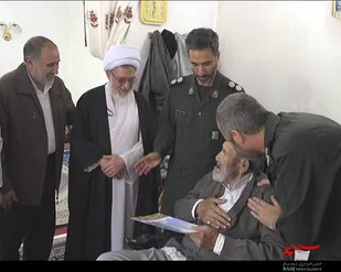دیدار با سالخورده ترین رزمنده دفاع مقدس "دده کیشی قلیزاده"