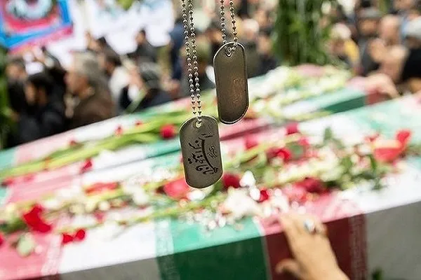 استقبال از ۱۵ شهید گمنام دفاع مقدس