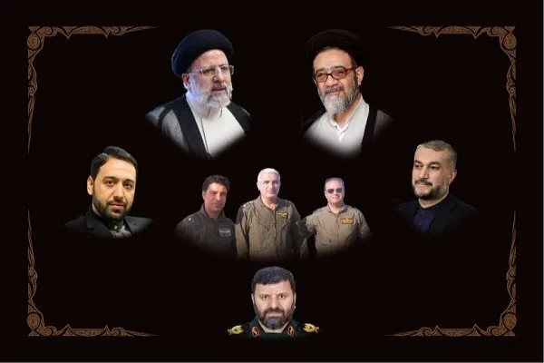 پیام تسلیت فرمانده و نمایندگی ولی فقیه در سپاه ناحیه ملایر در پی شهادت رئیس جمهور و هیئت همراه