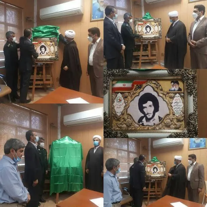 آیین رونمایی از تابلو فرشهای منقش به پرتره شهدا در دره شهربرگزار شد