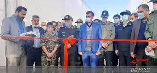 گزارش تصویری افتتاح پروژه گلخانه مکانیزه در گلپایگان
