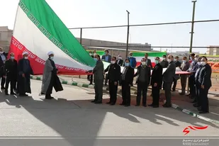 مراسم آغاز دهه فجر در دانشگاه آزاد اسلامی زاهدان برگزار شد