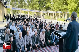 مراسم بزرگداشت سردار شهید علیرضا خزاعی و ۱۲ شهید عملیات قراویز در اسدآباد +تصاویر