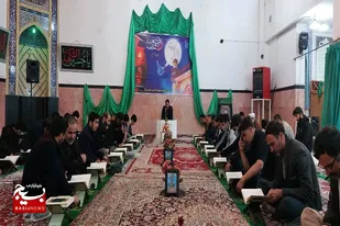 برگزاری محفل انس با قرآن در محله کرامت امامزاده عبدالله (ع) ملایر