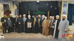 گرامیداشت یاد آیت&zwnj;الله تبریزی توسط جمعی از اساتید بسیجی