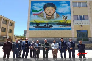 رونمایی از تمثال شهید &laquo;جباریان&raquo; در همدان