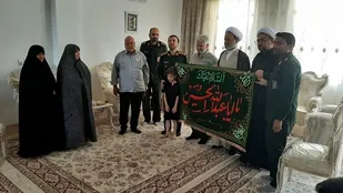 دیدار با خانواده شهید احمد زارعی بمناسبت فرارسیدن عملیات بیت المقدس