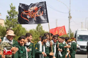 کاروان &laquo;عاشقان حسینی؛ زائران خمینی&raquo; به قم رسید
