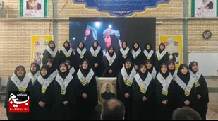 مراسم "نسل فهمیده؛ راهیان قدس" در کرمان برگزار شد + تصاویر