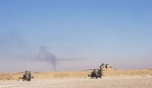 حمله راکتی به پایگاه آمریکا در شرق سوریه
