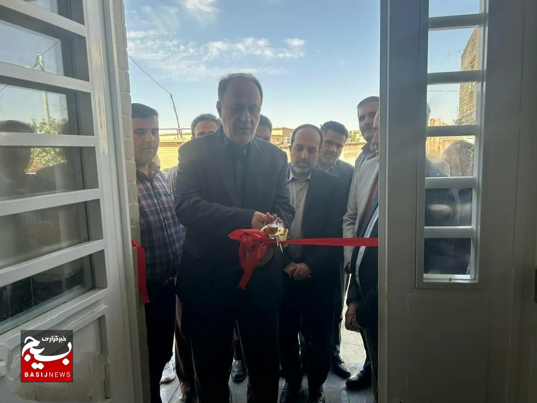 افتتاح خانه بهداشت روستای گل کهریز همدان