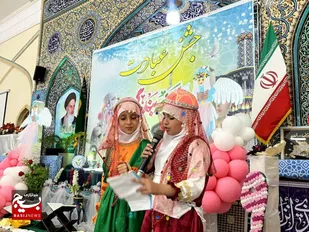 جشن تکلیف دختران آسمانی کاشمر در قاب دوربین بسیج