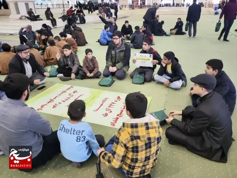 ببینید|گزارش حضور حوزه ۲۲۷آل طه تهران بزرگ در برنامه میقات صالحین نماز جمعه ۲۲دی تهران