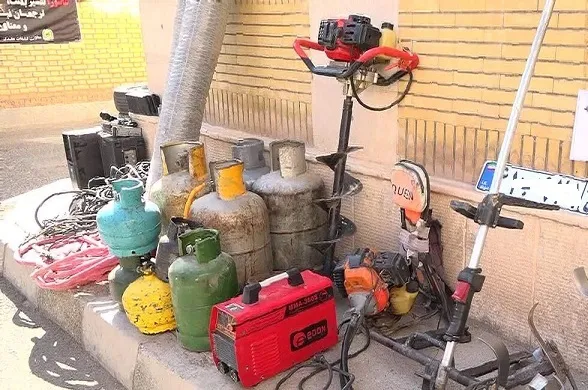 دستگیری سارق ادوات کشاورزی در شهرری