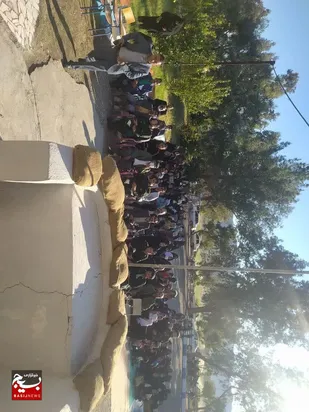 برگزاری مراسم شهید سلیمانی در ارزوئیه