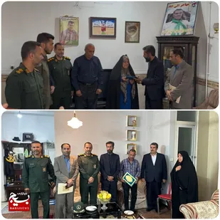 دیدار با خانواده شهدا و ایثارگران تنگستان به&zwnj;منظور تجلیل از مقام ایثار