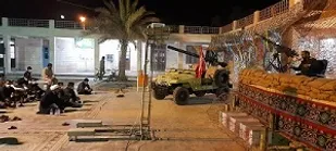 برگزاری مراسم گرامیداشت دفاع مقدس در جزیره بوموسی