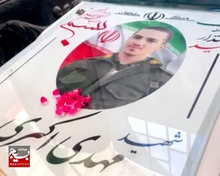 مادر شهیدی که هر روز به گلزار شهدای تبریز می&zwnj;رود