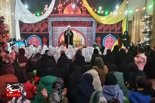 جشن میلاد امام حسین(ع) و اعیاد شعبانیه در سامن برگزار شد