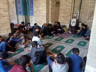 استقبال چشمگیر نوجوانان شهرکیان از مراسم اعتکاف