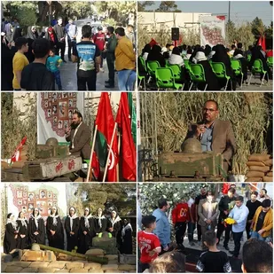 یادواره ی شهداء شهرستان بهارستان در بزرگترین گلزار شهدای جهان برگزار شد