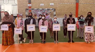 المپیاد ورزشی محلی در شهر کلاته خیج شاهرود برگزار شد+ تصاویر