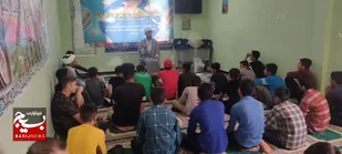 برپایی جشن بندگی نوجوانان علوی در روستای تراز شهرستان لالی