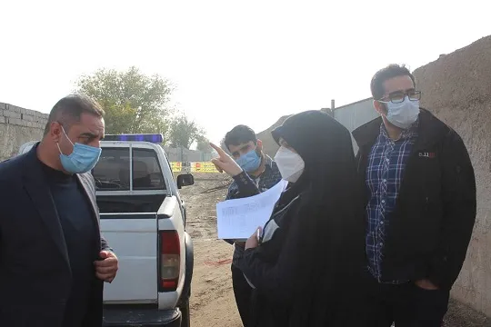بازدید سرپرست بخشداری مرکزی ری از حریم روستاهای تقی آباد و امین آباد