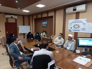 میزخدمت جهادی در شهر کوشک خمینی شهر