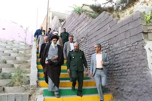 بازدید میدانی فرمانده سپاه و نماینده ولی فقیه در استان البرز از رزمایش جهاد امیدآفرینی