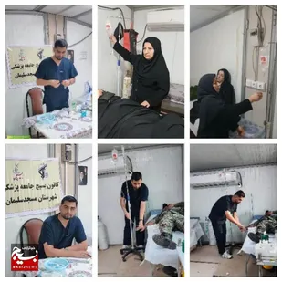 اعزام دومین گروه جهادی بسیج جامعه پزشکی مسجدسلیمان به مرز شلمچه برای خدمت&zwnj;رسانی به زائران اربعین