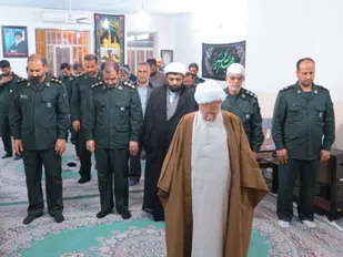 دیدارجمعی از کارکنان سپاه ناحیه گنبد کاووس با امام جمعه