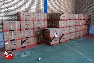 توزیع ۸۱ کولر گازی بین مددجویان کمیته امداد کنگان