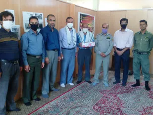 تجلیل از رزمندگان دفاع مقدس اداره حفاظت محیط زیست شاهرود+ تصاویر